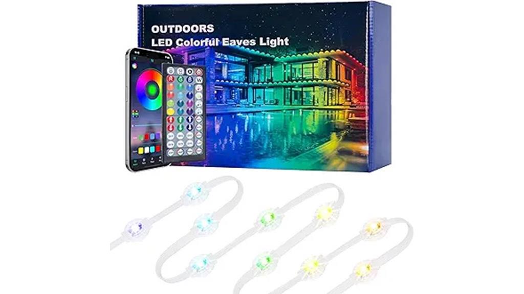 long rgb outdoor lighting