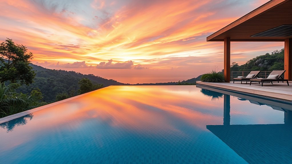 luxurious eco friendly pool design
