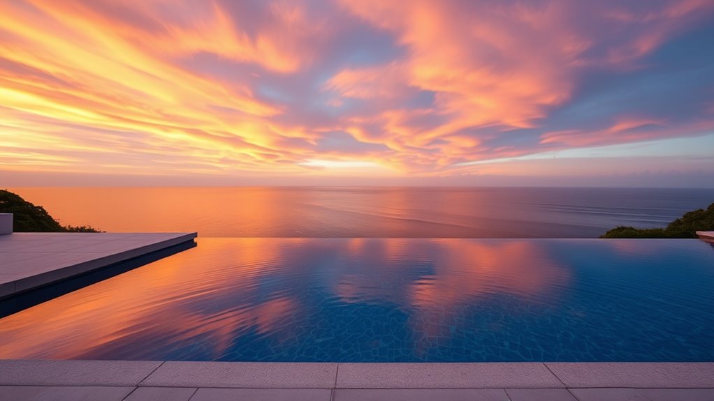 luxurious water feature details