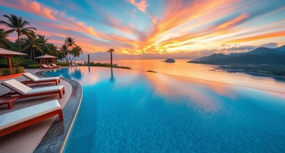 luxury commercial infinity pools