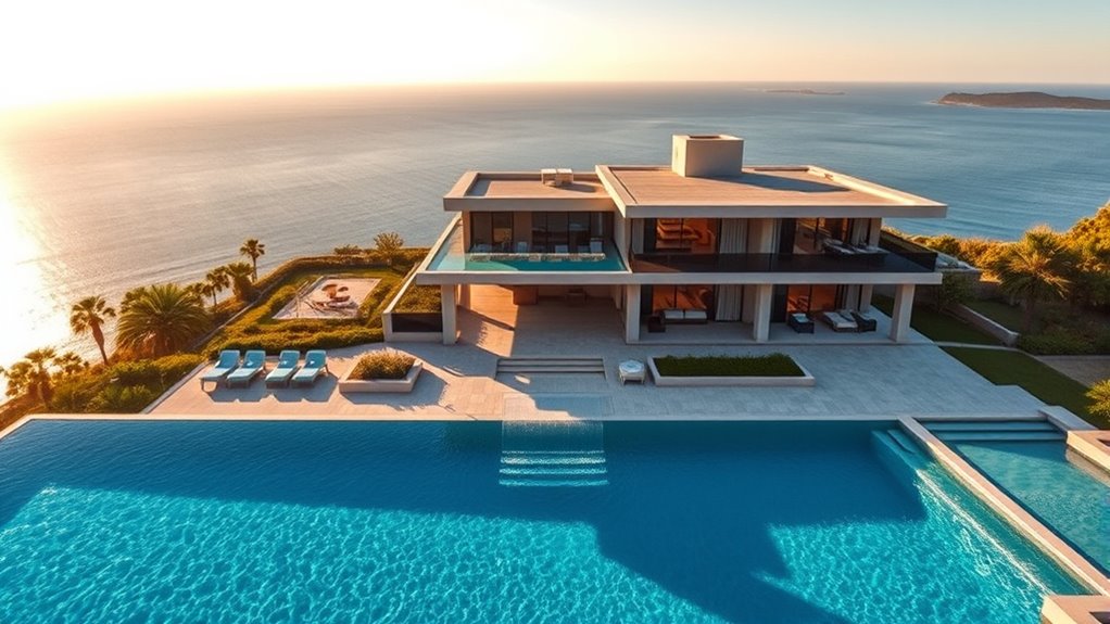 luxury pools enhance marketing