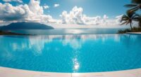 luxury seamless water feature