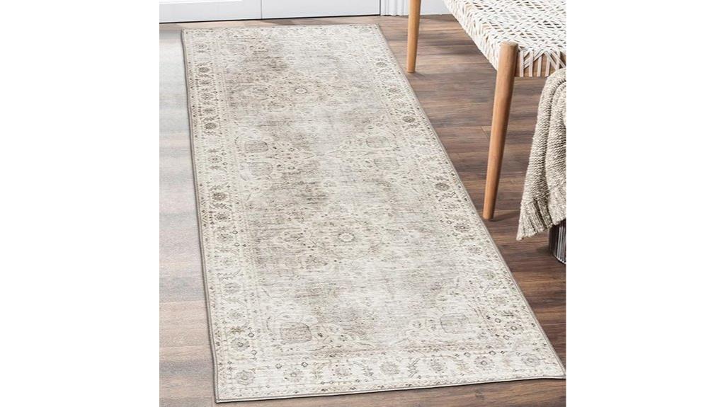 machine washable rug runner