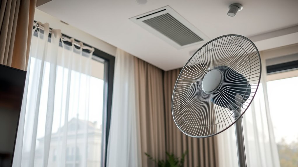 maintain airflow to control humidity