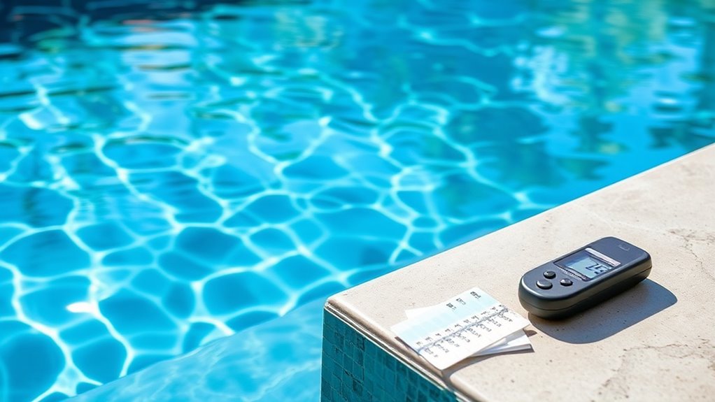 maintain balanced water chemistry