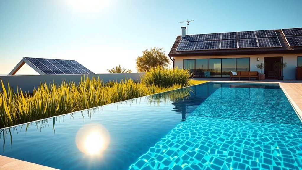 maximize solar pool heating efficiency