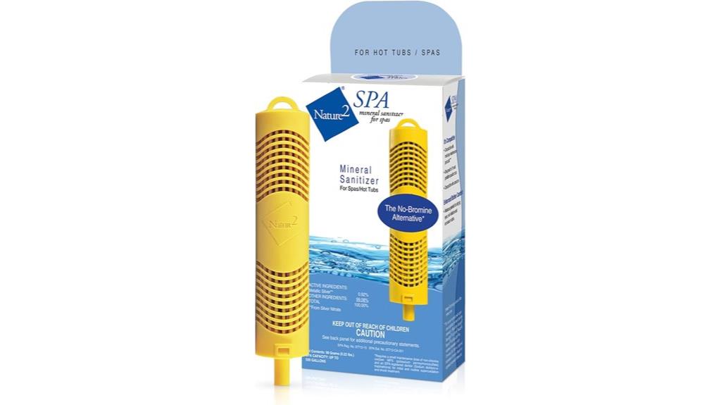 mineral sanitizer for hot tubs