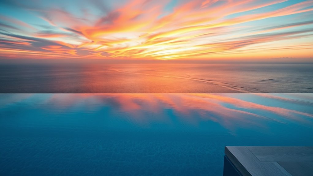 modern innovative pool construction