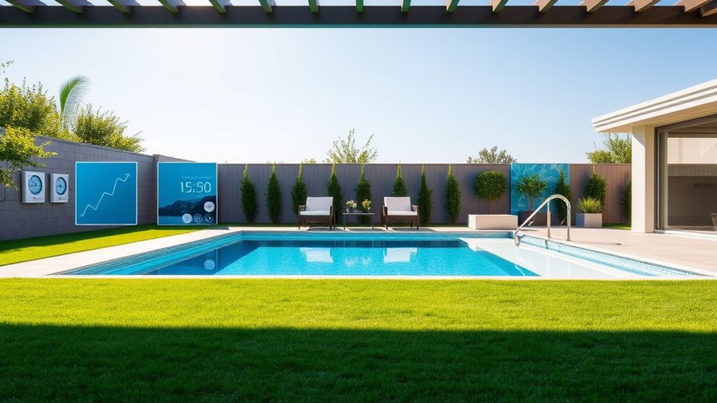 monitor pool energy use