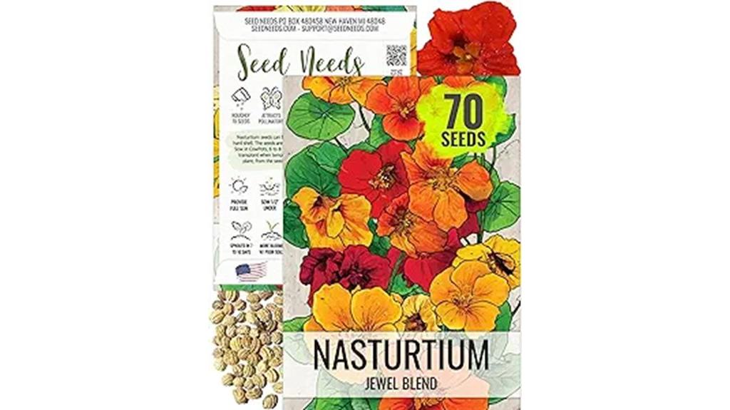 nasturtium seed planting supplies
