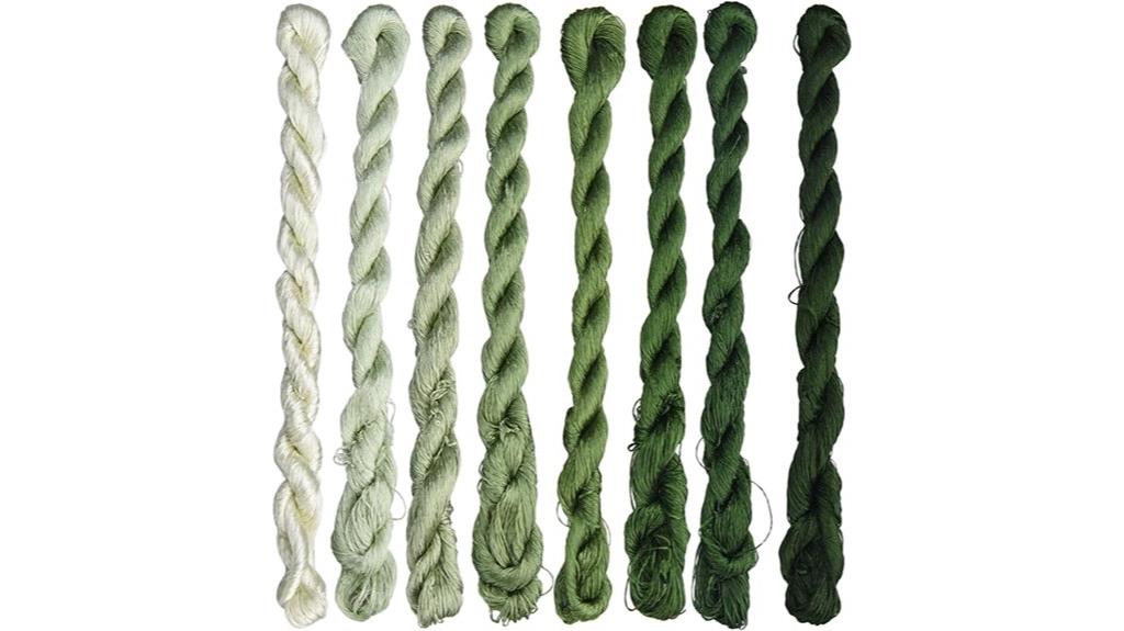 natural silk embroidery thread