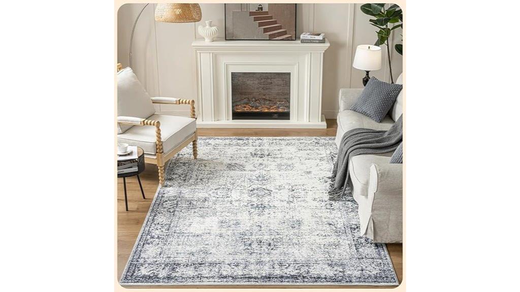 navy 6x9 living rug