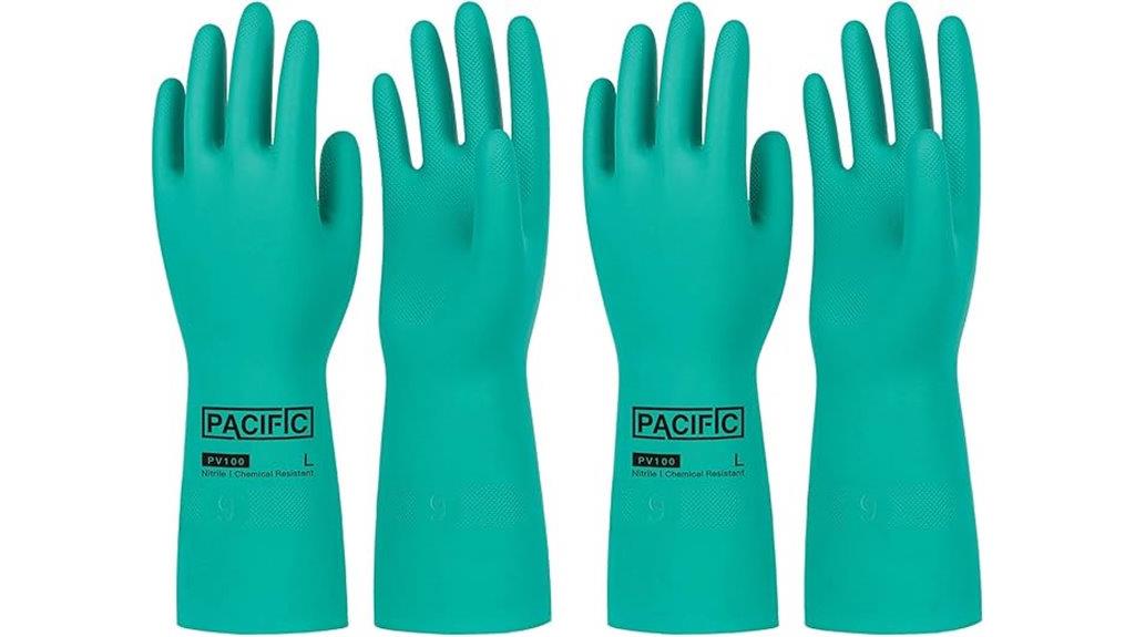 nitrile gloves 2 pairs