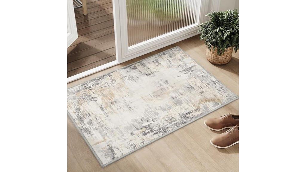 non slip indoor entry rug