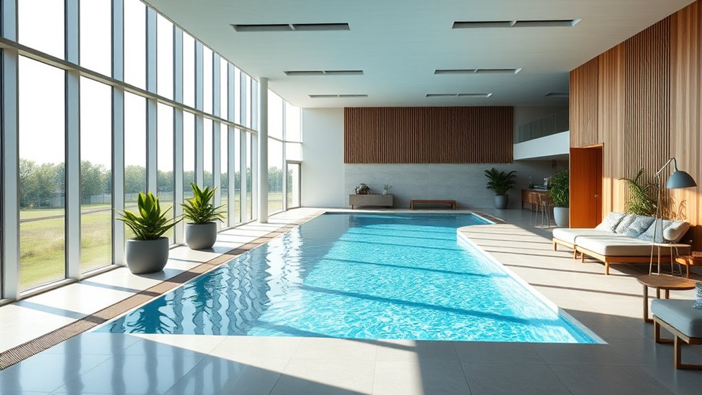optimal indoor pool location