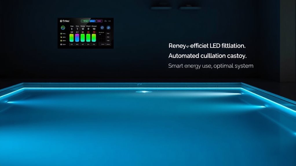 optimize pool energy use