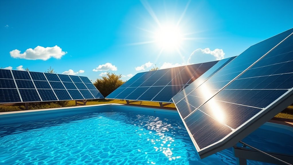 optimize solar pool heating