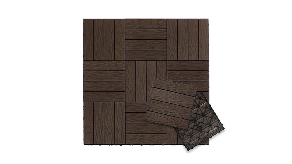 outdoor composite deck tiles