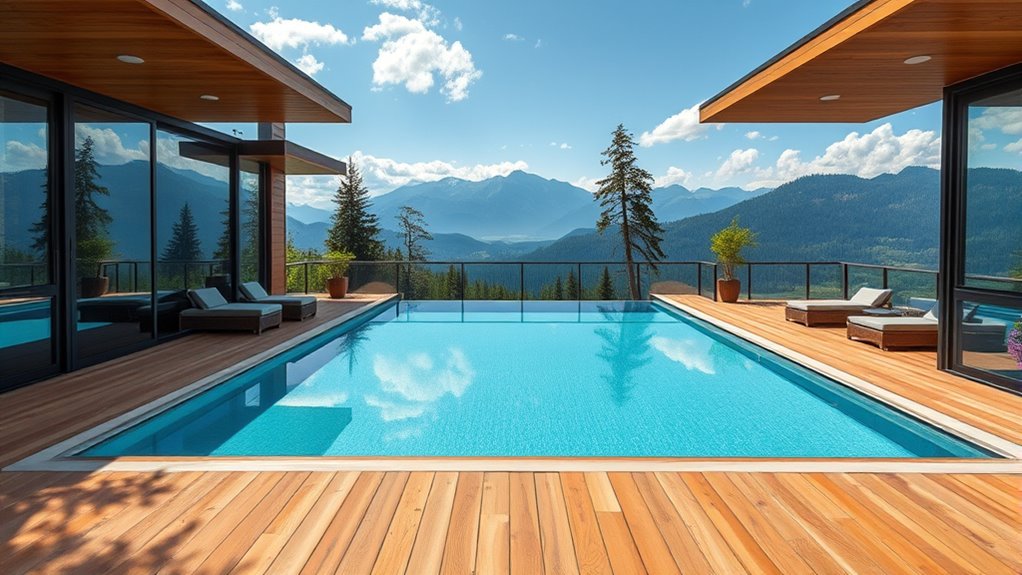 panoramic elevated outdoor decks