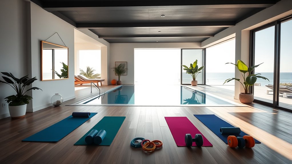 personalized motivating workout environment