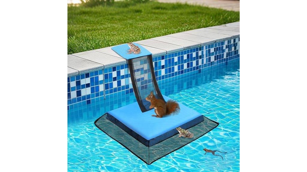 pool animal rescue ramp