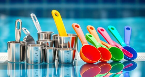 pool chemical measuring tools