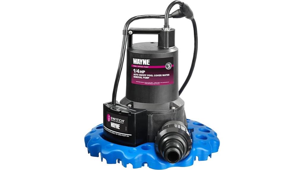 pool cover pump blue