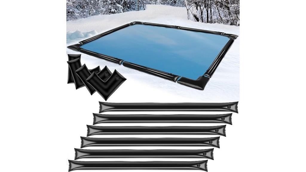 pool cover water bags