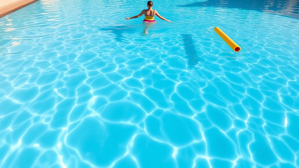 pool depth for activities