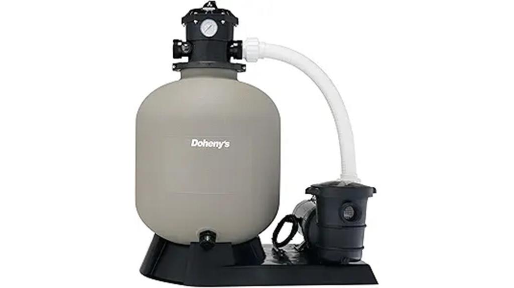 pool filter with pump