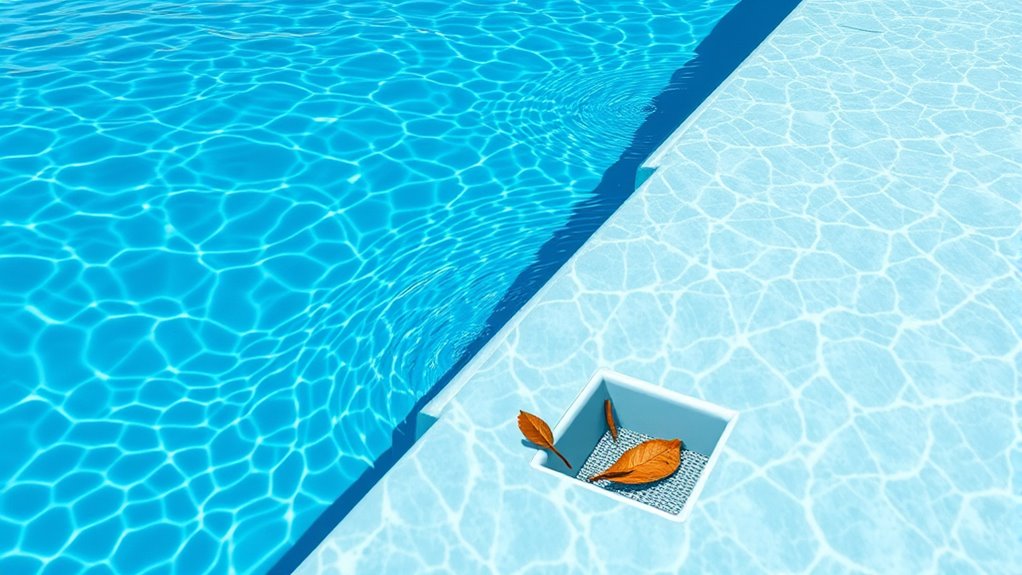 pool filtration and debris removal