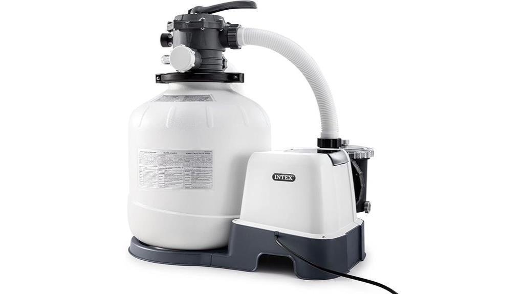 pool filtration and salt system