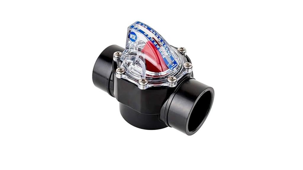 pool flow meter