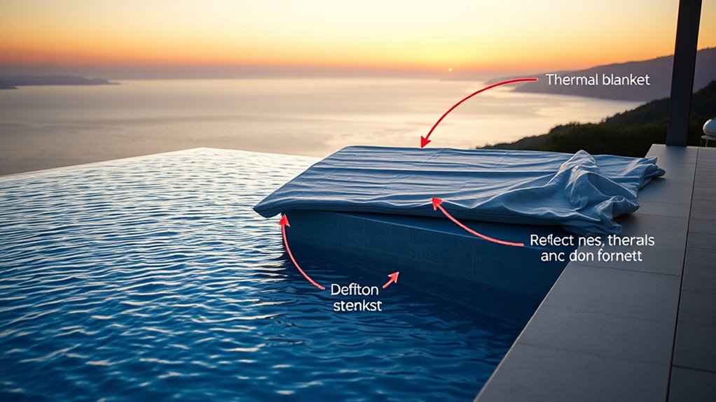 pool heat conservation techniques