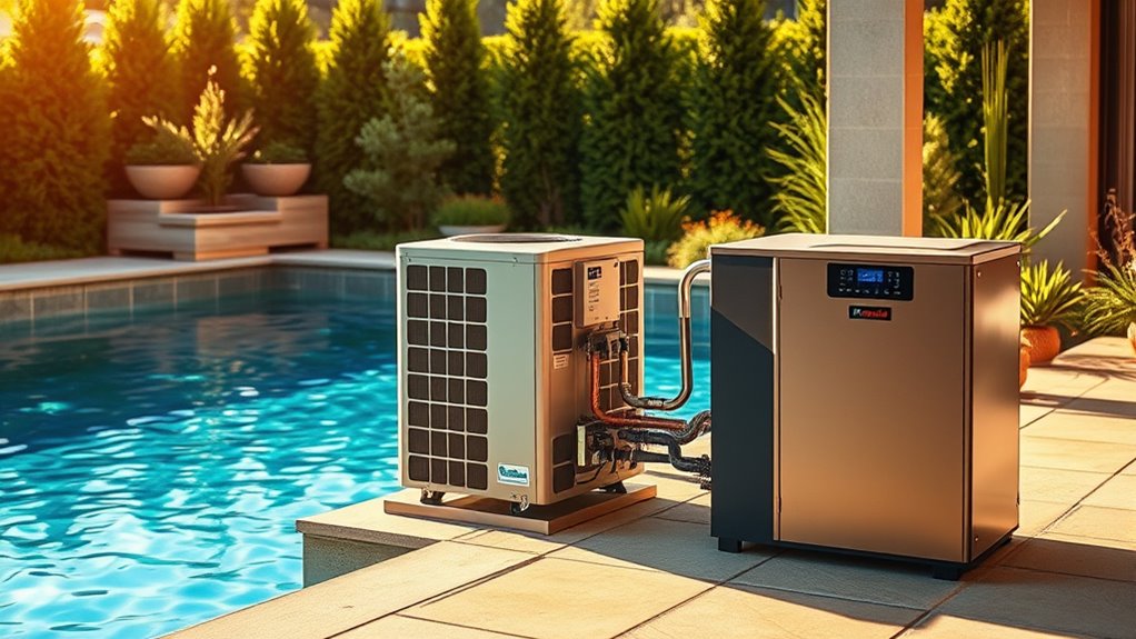 pool heater chiller selection considerations