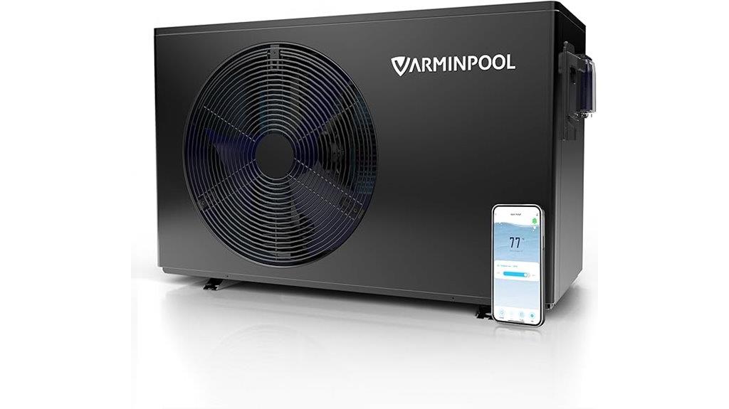 pool heater for 8000 gallon