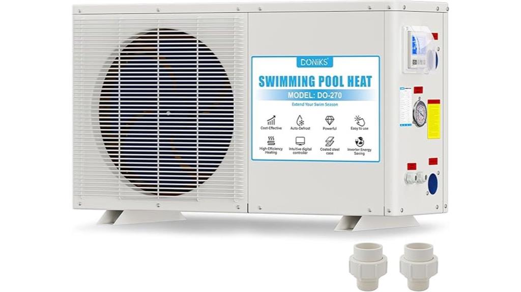 pool heater for large pool