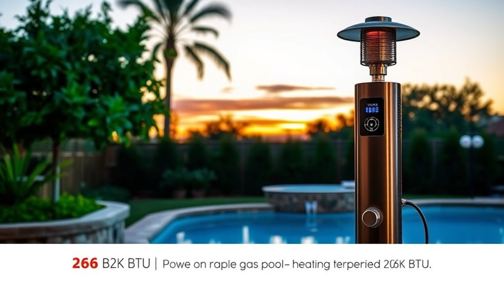 pool heater selection tips