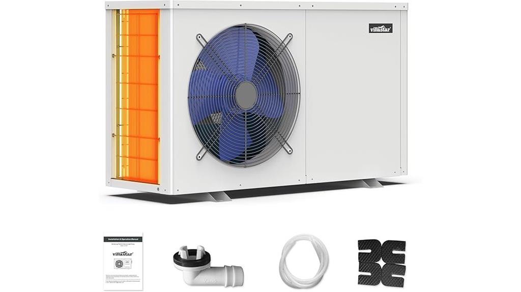 pool heating electric pump