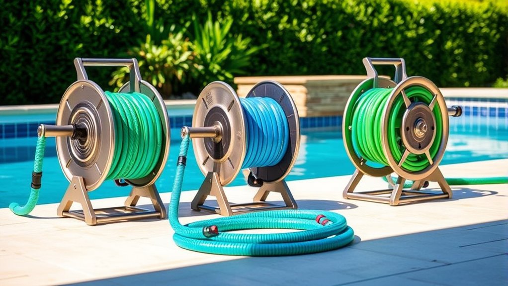pool hose reel considerations