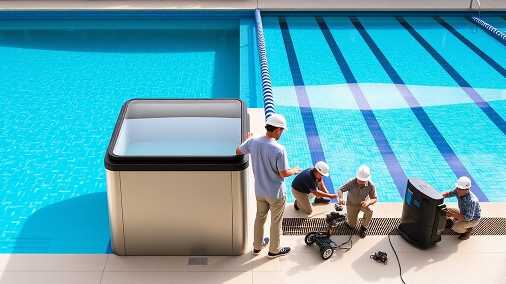 pool installation duration varies