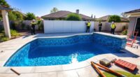 pool installation step by step