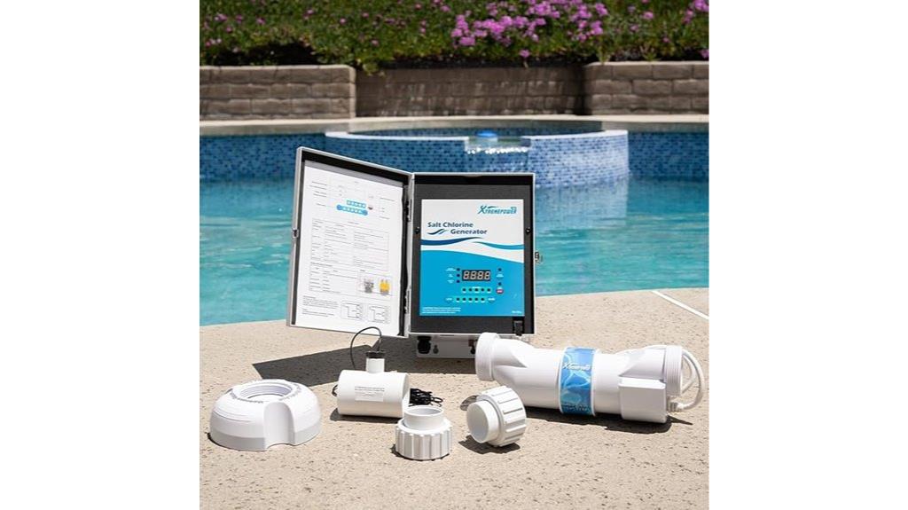 pool salt chlorination system