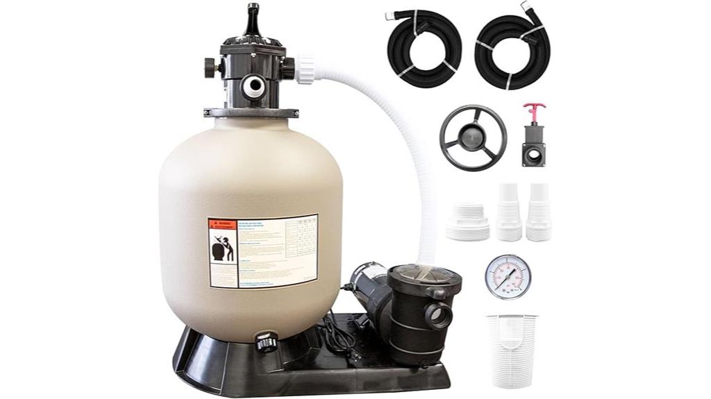 pool sand filter pump