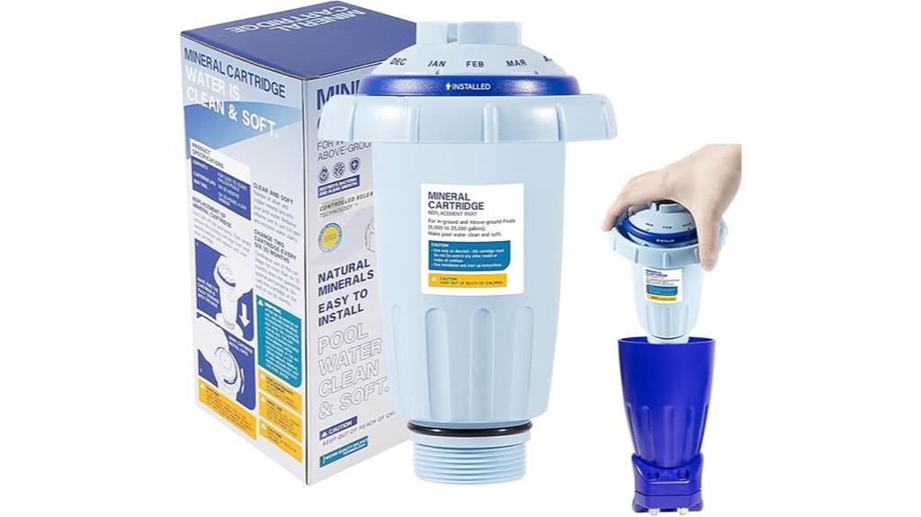 pool sanitizer mineral cartridge