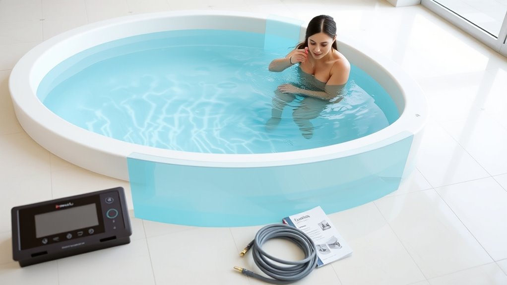 pool setup and water balancing