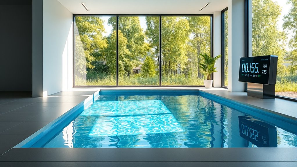 pool size and energy efficiency