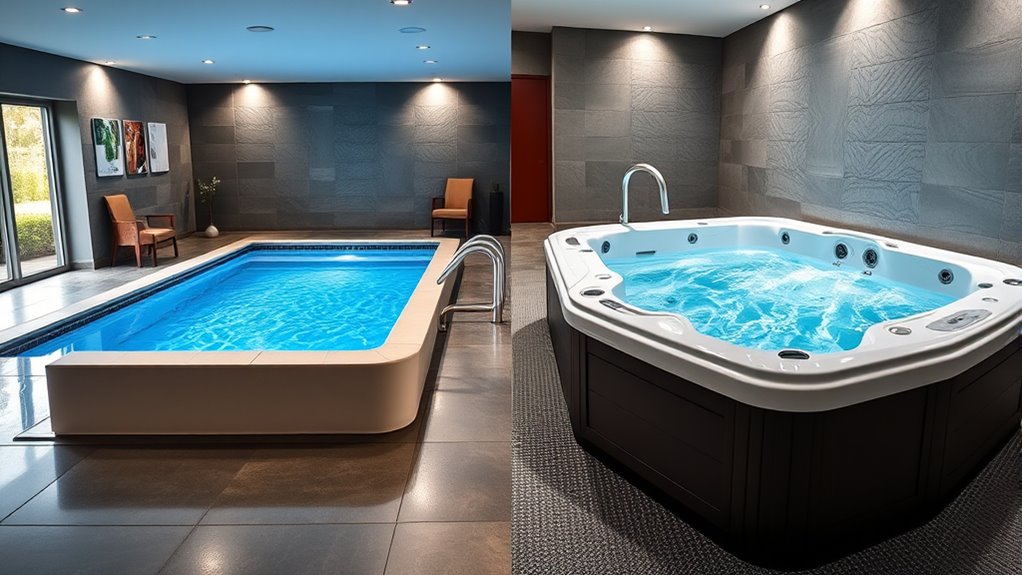 pool size and space