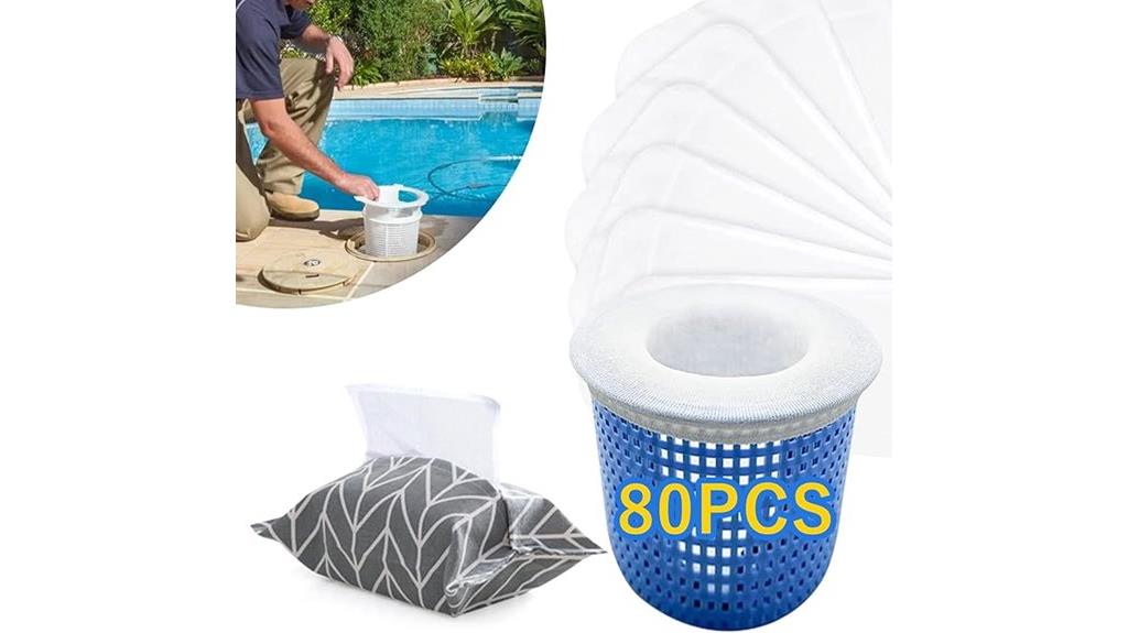 pool skimmer filter socks