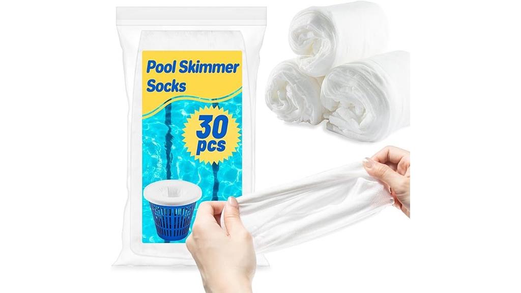pool skimmer sock filters